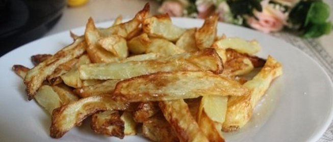 Жареный картофель в мультипечи