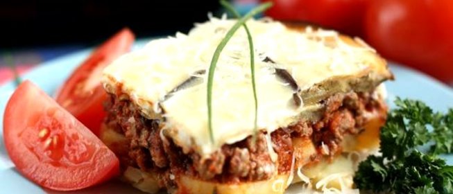 Мусака с баклажанами