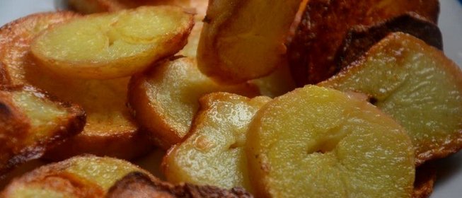 Картошка в мундирах жареная