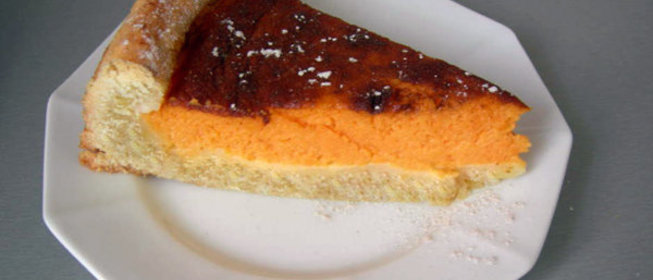 Тыква в песочном тесте