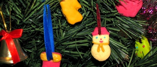 Новогоднее печенье на елку