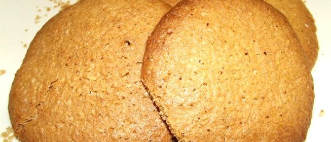 Печенье из овсяной муки