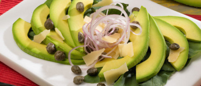 Карпаччо из авокадо