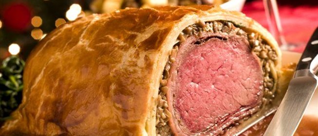 Говядина «Веллингтон» с паштетом