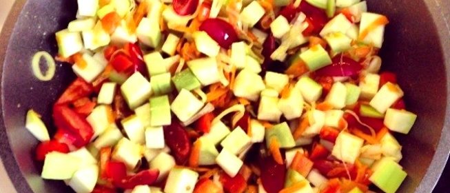 Тушенные овощи