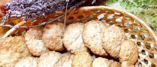 Пшенично-овсяное печенье