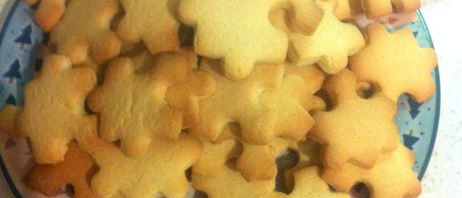 Быстрое песочное печенье