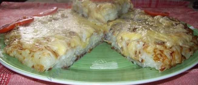 Картофельная запеканка с сыром