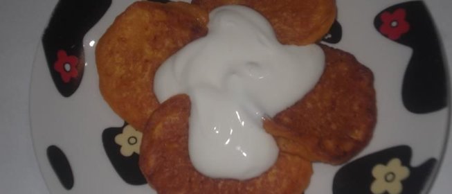 Тыквенные оладьи