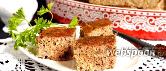 Запеканка из риса с куриной печенью