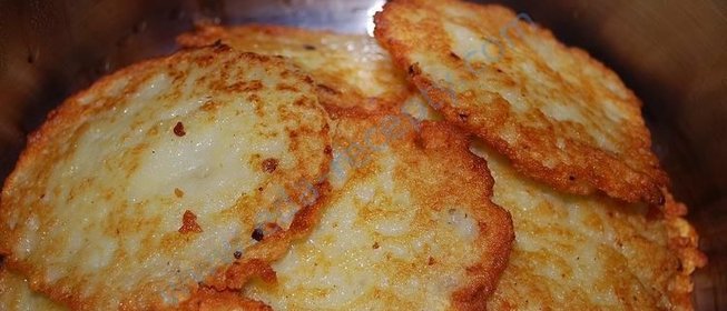 Картофельные оладьи Деруны