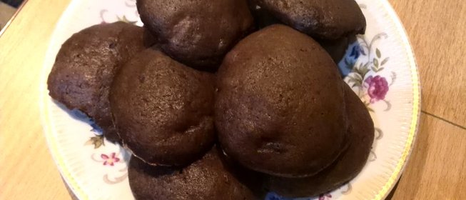 Шоколадное печенье на скорую руку