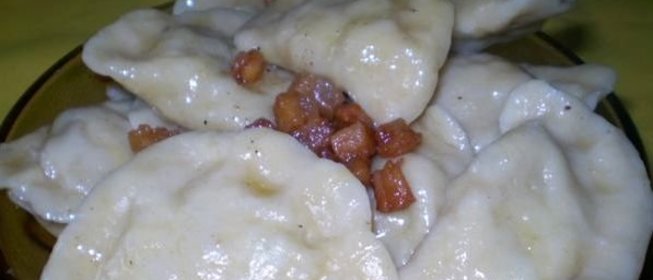 Вареники с мясом и картошкой