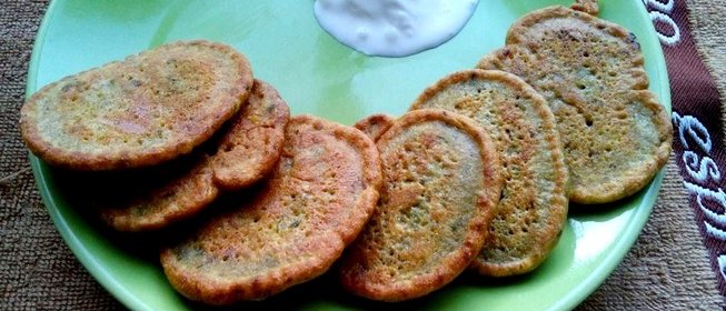 Пудла - гороховые оладьи