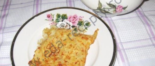 Картофельная запеканка по-литовски