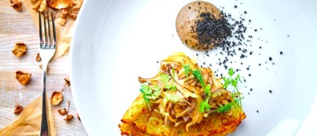 Картофельные драники от Михаила Кукленко, шеф-повара Ribambelle