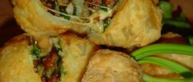 Картофель с начинкой