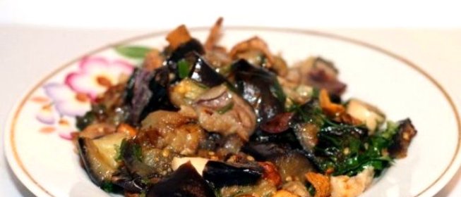 Вегетарианское рагу из баклажанов