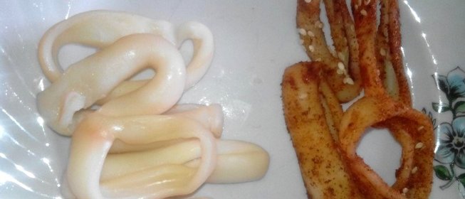 Сушеный кальмар