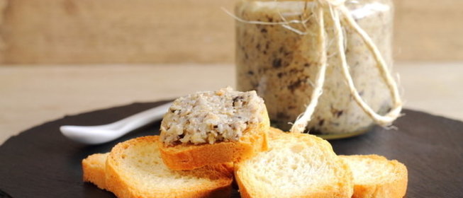 Грибной паштет с грецкими орехами