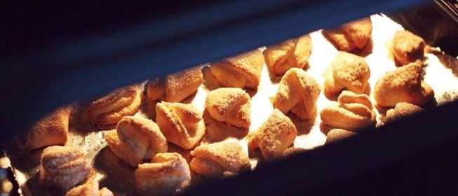 Творожное печенье к чаю