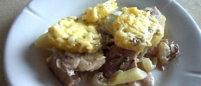 Картофельная запеканка с мясом