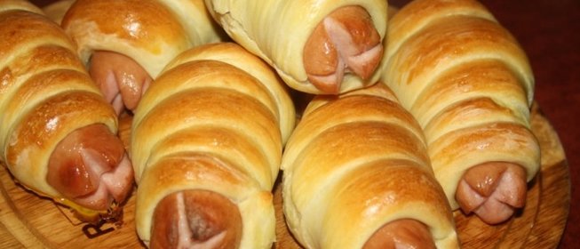 Сосиски в тесте