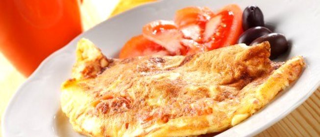 Омлет с тунцом