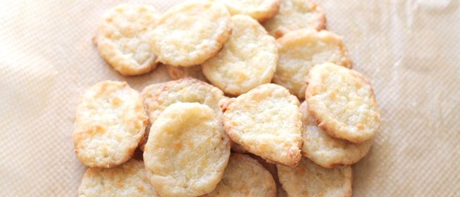 Сырное печенье с творогом