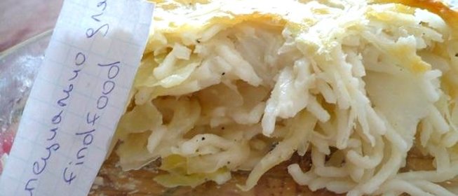 Запеканка из капусты с вермишелью