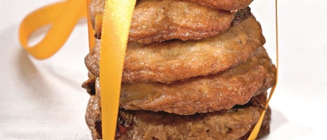 Печенье с цукатами и орехами