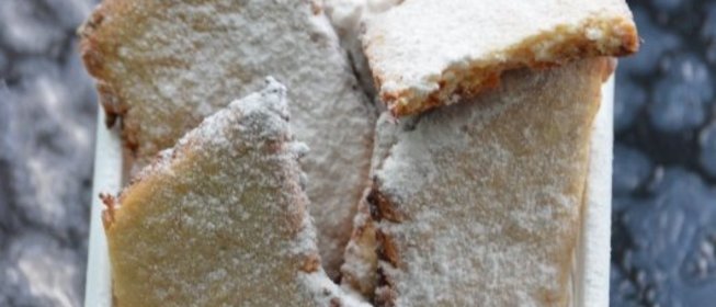 Постное лимонное печенье