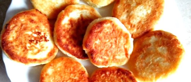 Домашние сырники с манкой