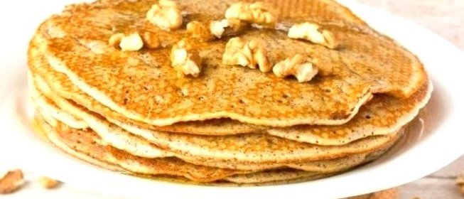 Блины с грецким орехом