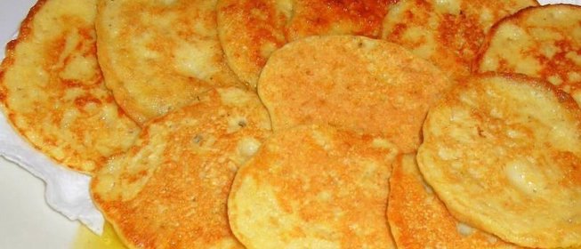 Оладьи из овсяных хлопьев диетические