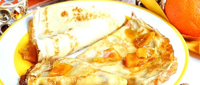 Блинчики Креп Сюзетт