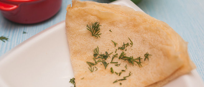 Блинчики с кабачками
