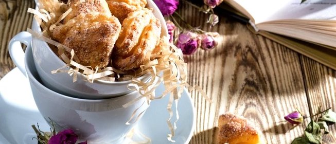 Творожное печенье