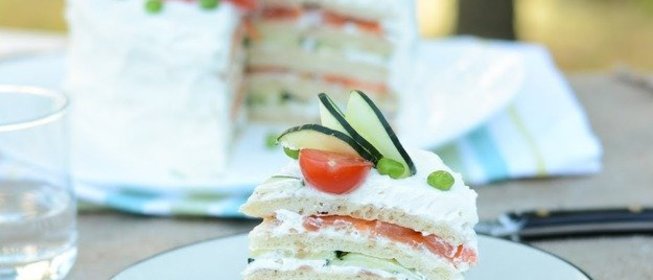 Шведская закуска с форелью