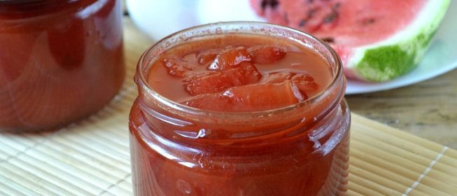 Варенье из мякоти арбуза на зиму