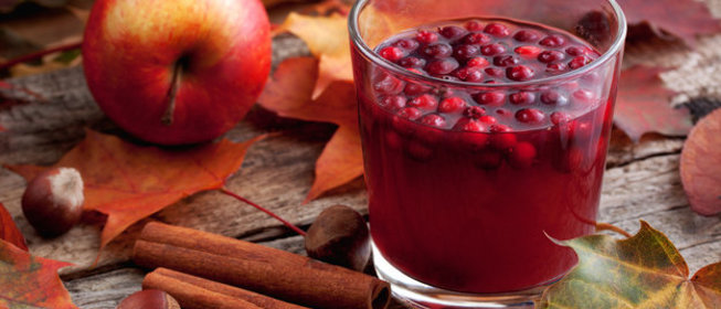 Клюквенно-яблочный компот