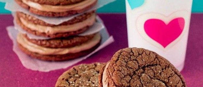 Печенье с Нутеллой и кремом