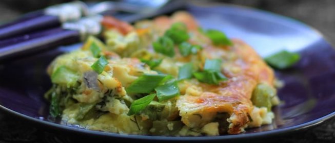 Запеканка летняя кабачковая в прованском стиле