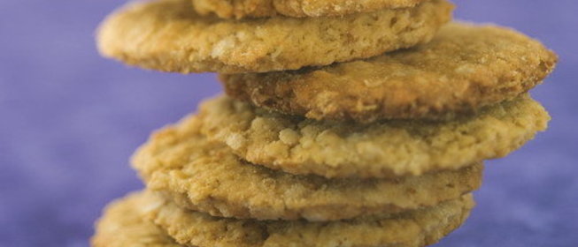 Овсяное печенье без сахара, яиц и муки