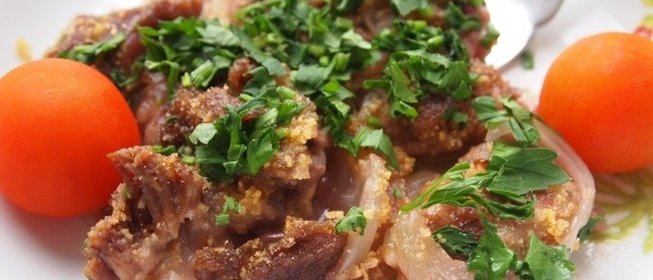 Запеченная говядина в соусе