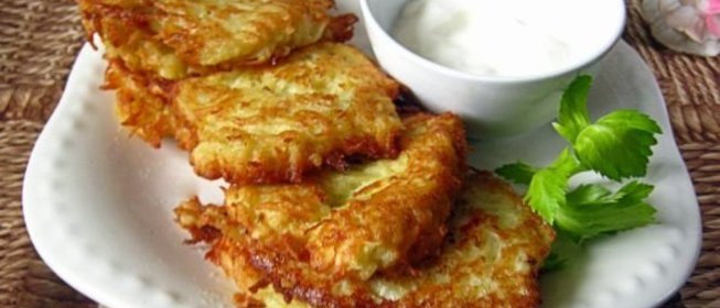 Картофельные оладьи