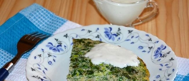 Кюкю или омлет по азербайджански