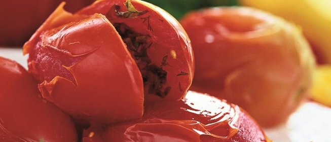 Помидоры с начинкой