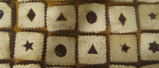 Австрийское печенье «Линзер»