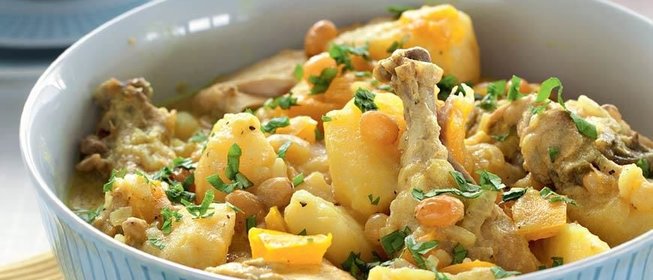 Рагу из цыпленка